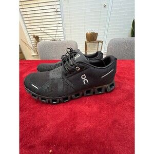 On Cloud Shoes Womens Size 8.5 Black Running Lightweight CloudTec Speed Laces